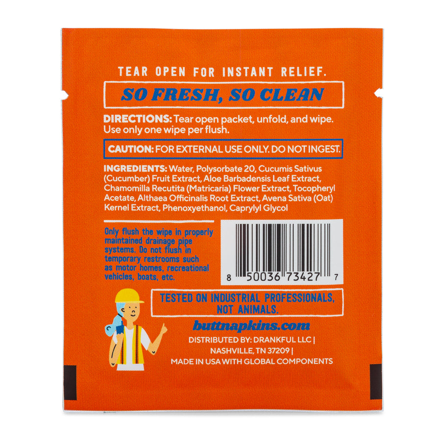 Industrial Butt Napkins (10 Pack)
