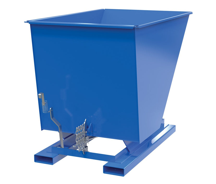 1-1/2 Cubic Yard Self-Dumping Steel Hopper w/Bump Release & 2,000-lbs Capacity