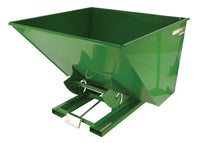 Thumbnail for 2-1/2 CuYd 70 Degree Light Duty Self Dumping Hopper w/ Bumper Release - Green