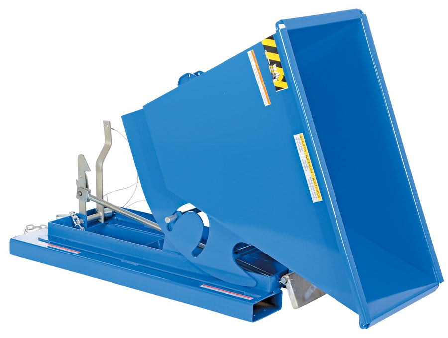 1/3 Cubic Yard Self-Dumping Steel Hopper w/Bump Release & 6,000-lbs Capacity