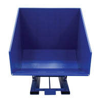 Thumbnail for 3-1/2 CuYd 70 Degree Heavy Duty Self Dumping Hopper w/ Bumper Release - Blue