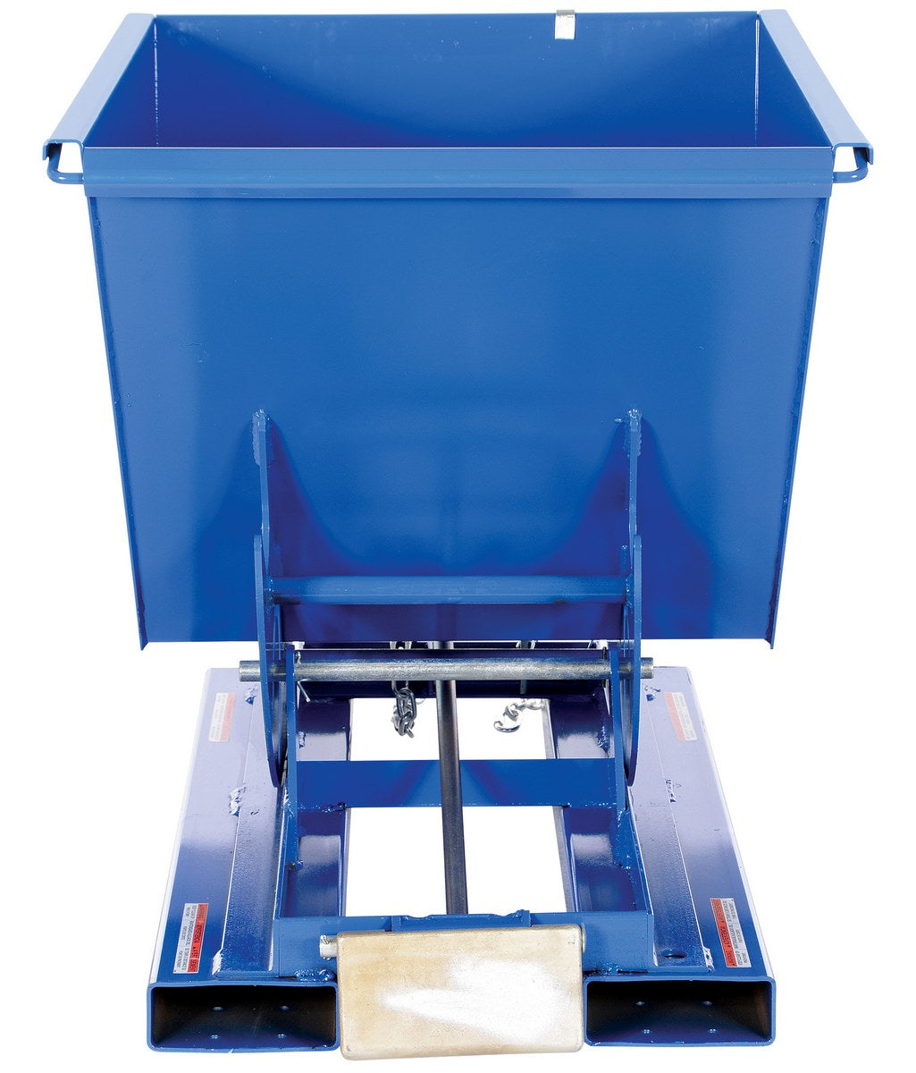 1/2 Cubic Yard Self-Dumping Steel Hopper w/Bump Release & 6,000-lbs Capacity