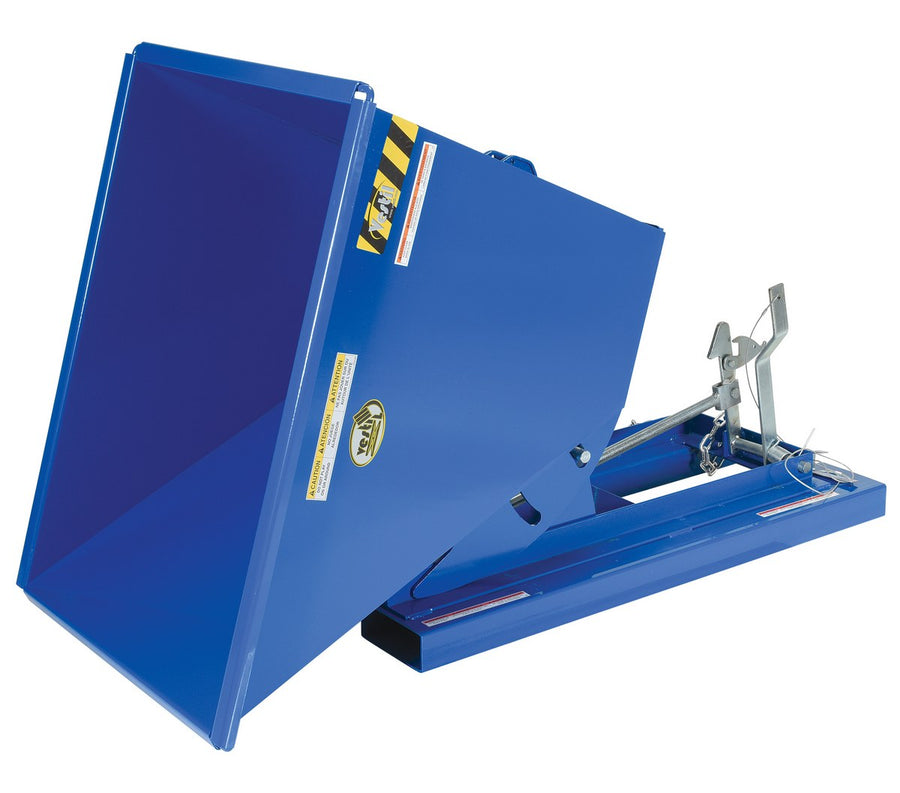 1/2 Cubic Yard Self-Dumping Steel Hopper w/Bump Release & 6,000-lbs Capacity