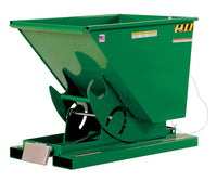 Thumbnail for 1/2 CuYd 70 Degree Light Duty Self Dumping Hopper w/ Bumper Release - Green