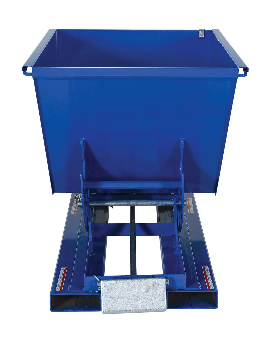 1/2 Cubic Yard Self-Dumping Steel Hopper w/Bump Release & 2,000-lbs Capacity