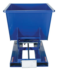 Thumbnail for 1/2 CuYd 70 Degree Medium Duty Self Dumping Hopper w/ Bumper Release - Blue