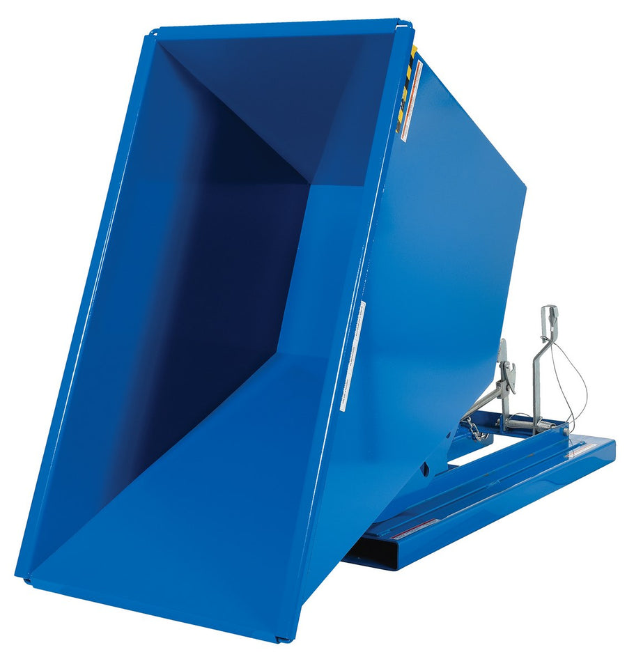3/4 Cubic Yard Self-Dumping Steel Hopper w/Bump Release & 6,000-lbs Capacity