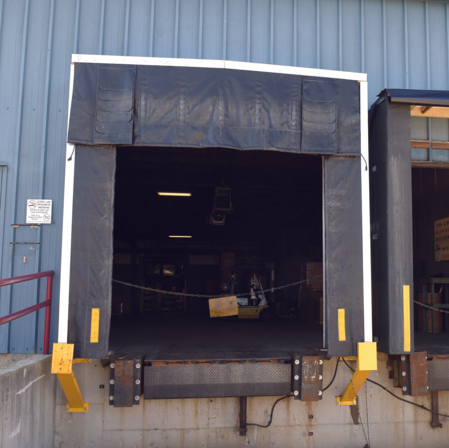 DOCK SHELTER 24 IN PROJECTION 11X10.5 FT