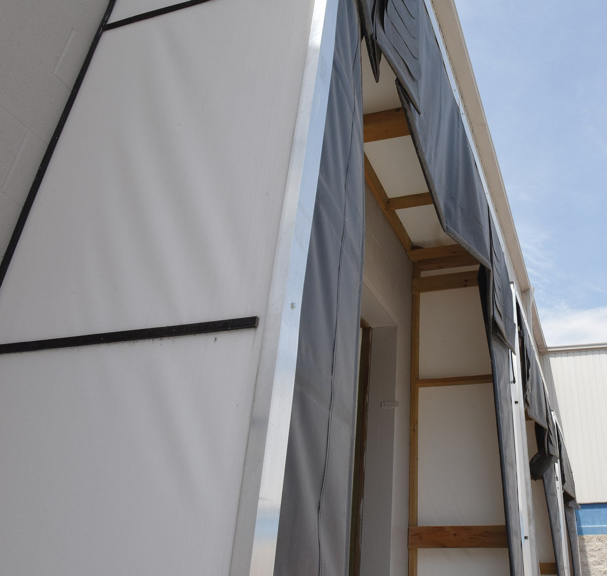 126"H Dock Shelter - 30" Projection