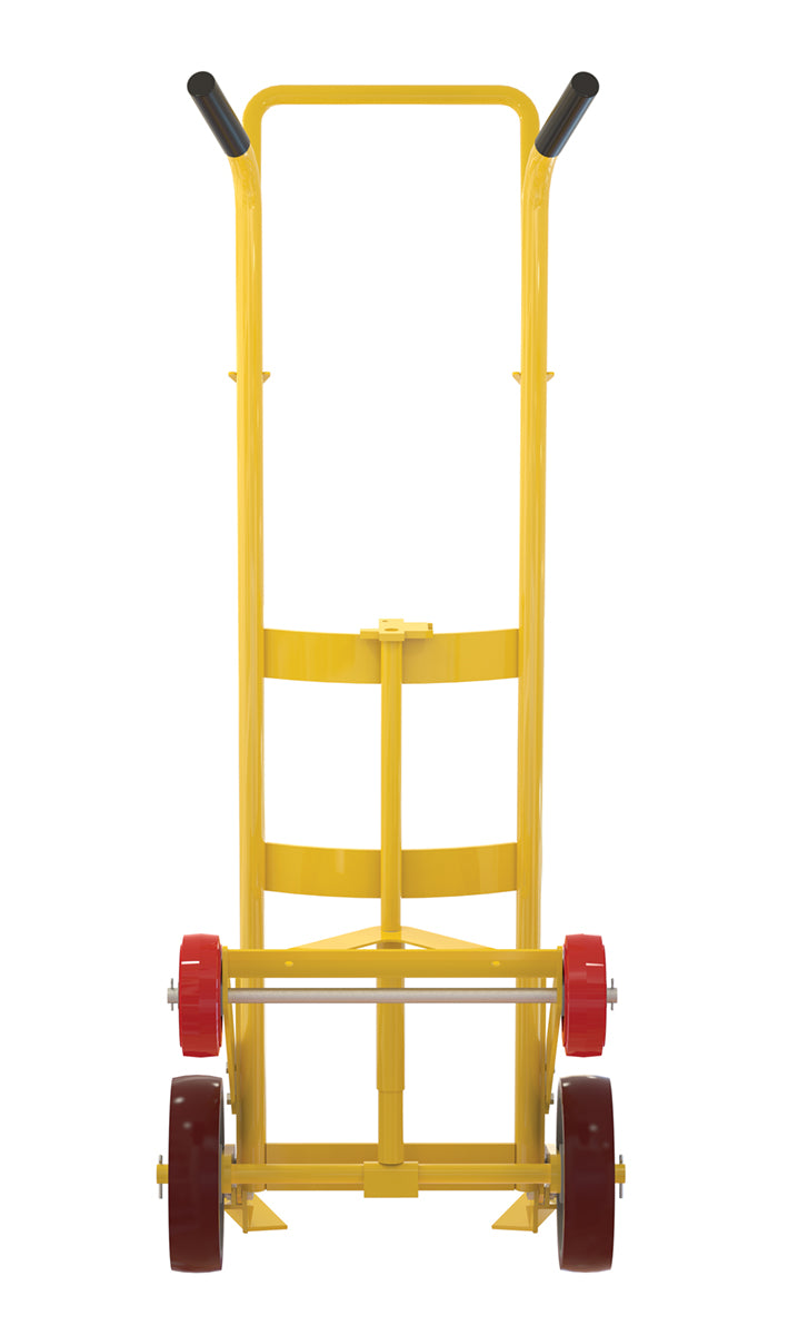 DRUM TRUCK 4 RIGID POLY WHEELS PLASTIC