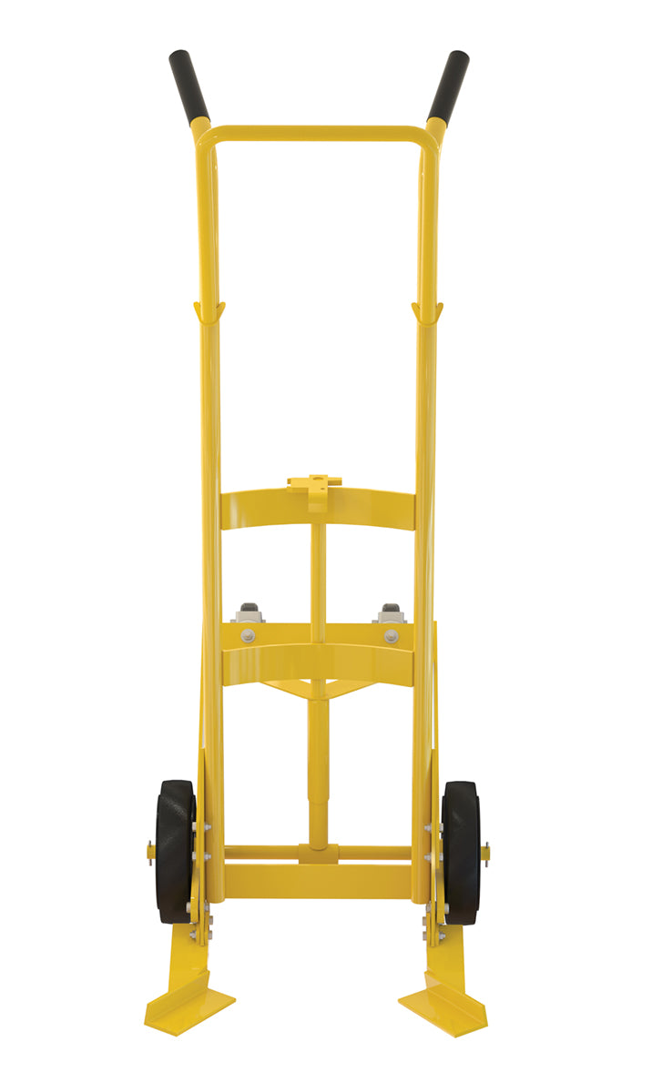 DRUM TRUCK 2 RIGID 2 SWIV RUB WHLS PLAST