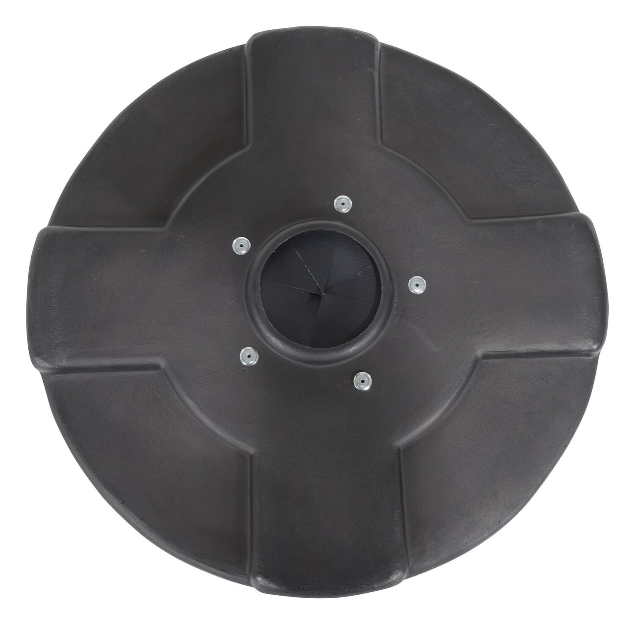 DRUM RECYC LID FLAP 30 GAL(CLOSED)BLACK