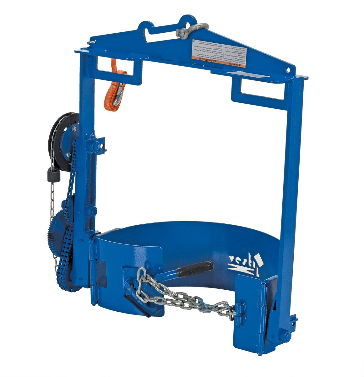 Vestil Drum Hoist Carrier / Rotator - 800-lbs Capacity
