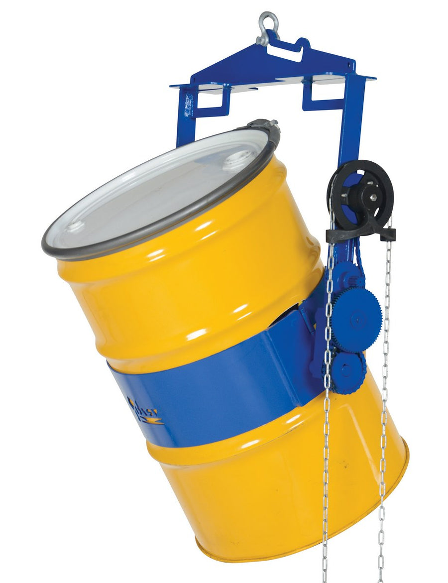 Vestil Drum Hoist Carrier / Rotator - 1,500-lbs Capacity
