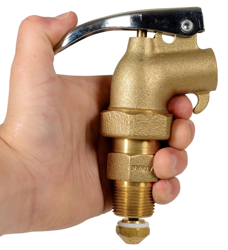 DRUM FAUCET ADJUSTABLE BRASS 3/4 BUNG