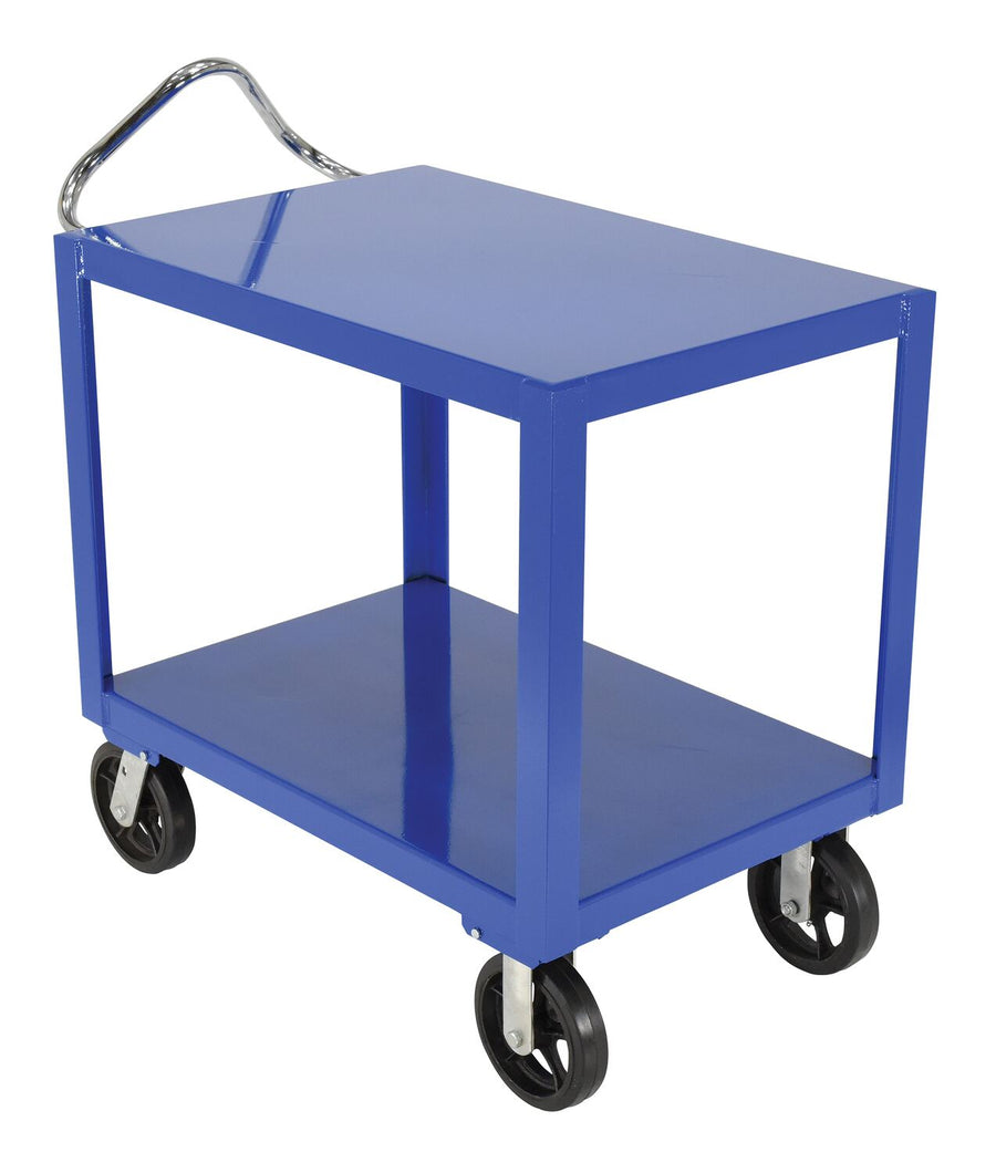 24" x 36" Ergo-Handle Cart w/ Mold-on-Rubber Casters