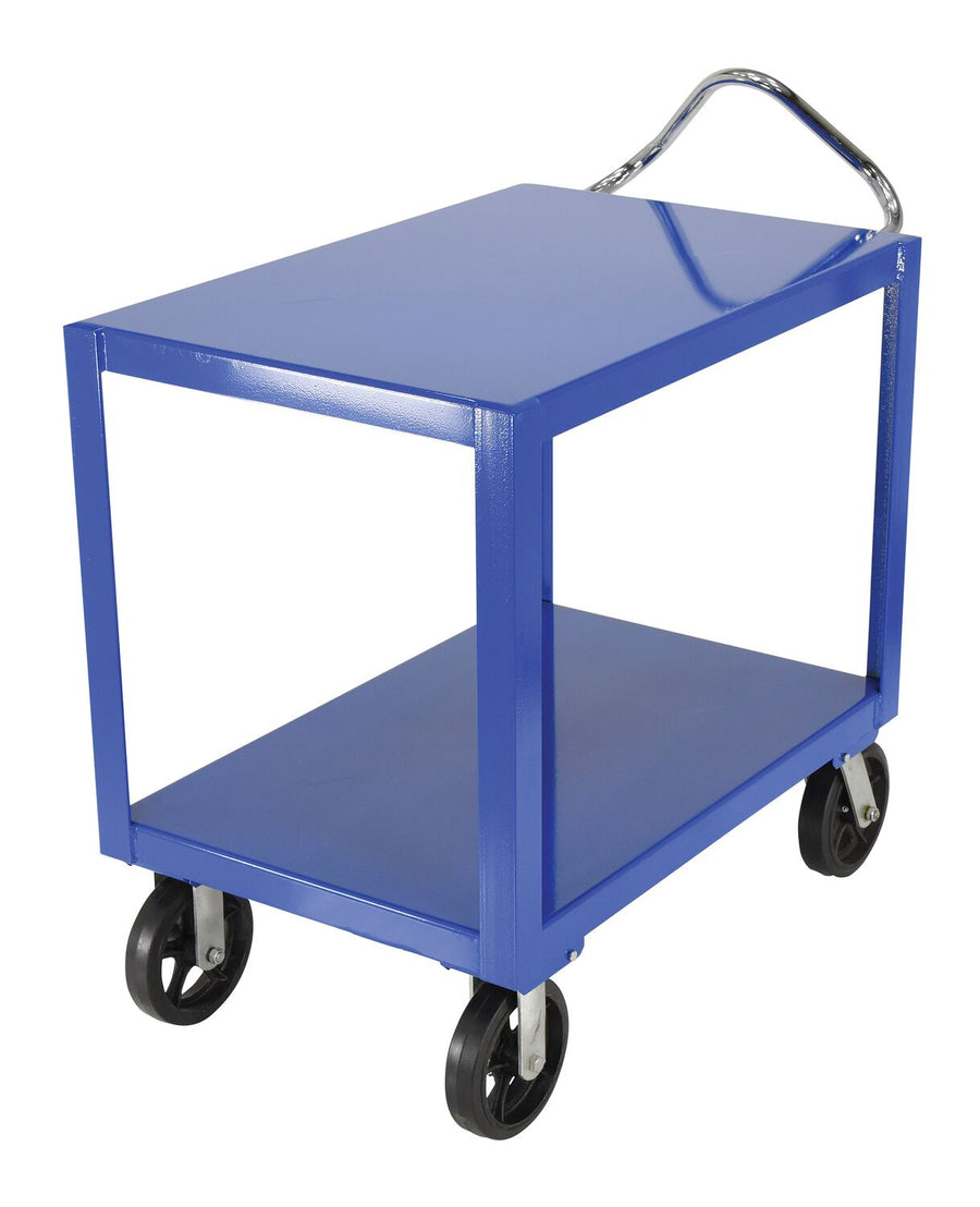 24" x 36" Ergo-Handle Cart w/ Mold-on-Rubber Casters