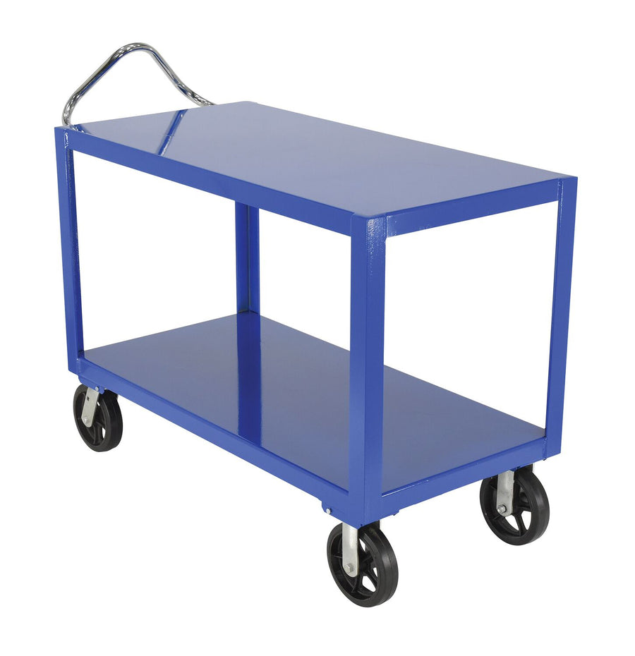 24" x 48" Ergo-Handle Cart w/ Mold-on-Rubber Casters
