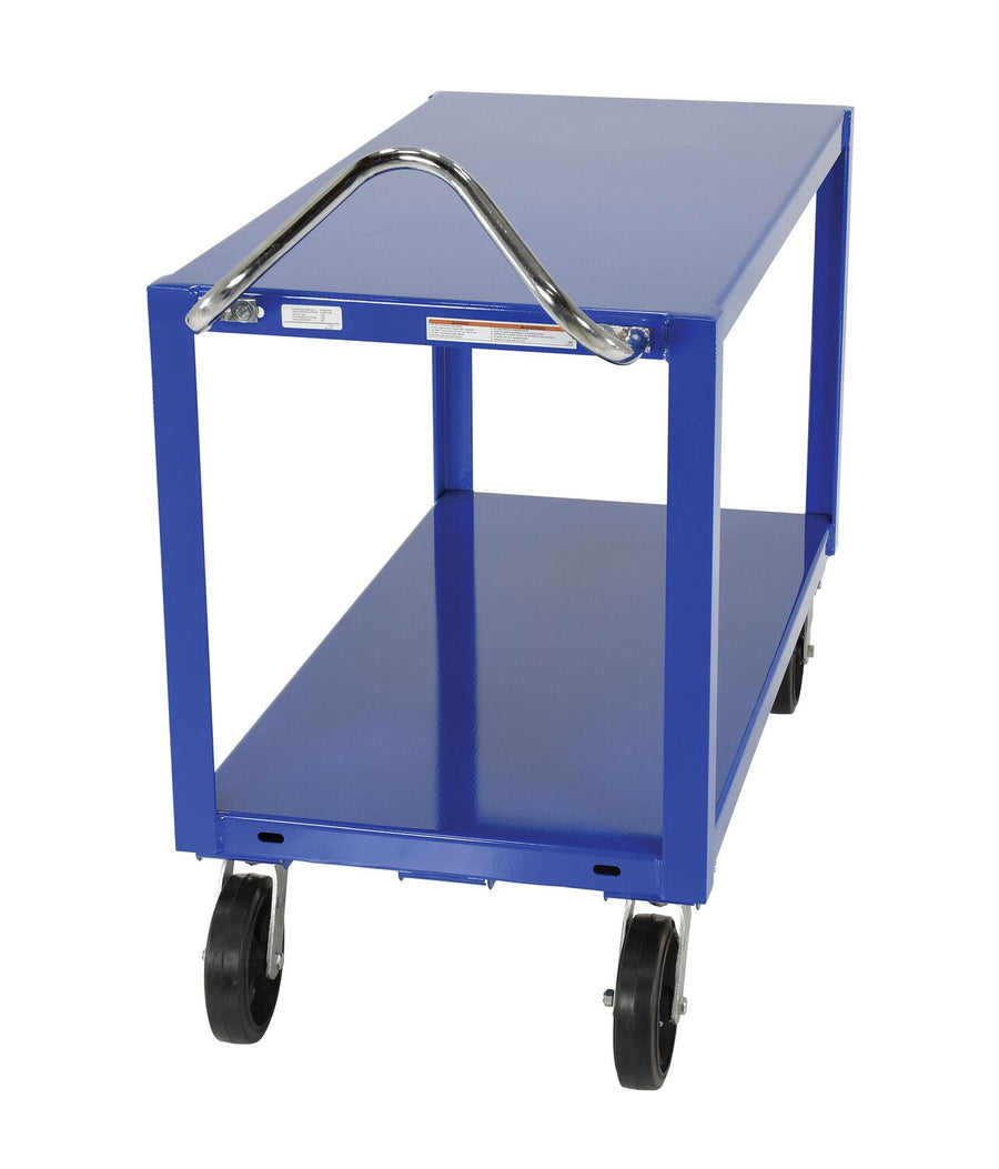 24" x 48" Ergo-Handle Cart w/ Mold-on-Rubber Casters