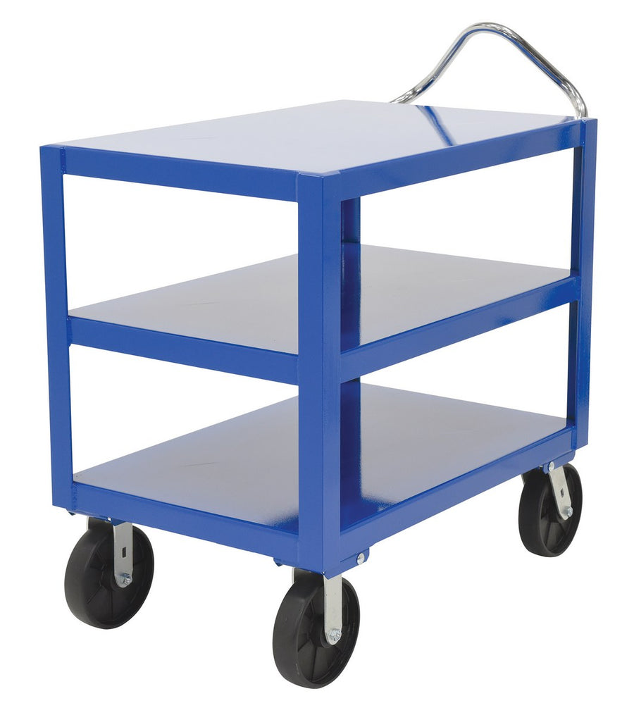 24" x 36" Extra Heavy Duty Ergo-Handle Cart w/ 3 Shelves