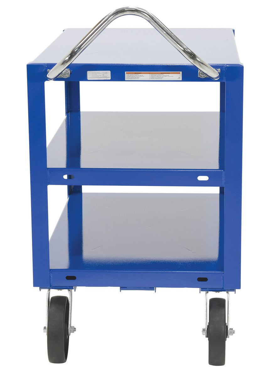 24" x 36" Extra Heavy Duty Ergo-Handle Cart w/ 3 Shelves