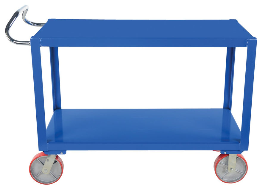 24" x 48" Ergo-Handle Cart w/ Poly Casters