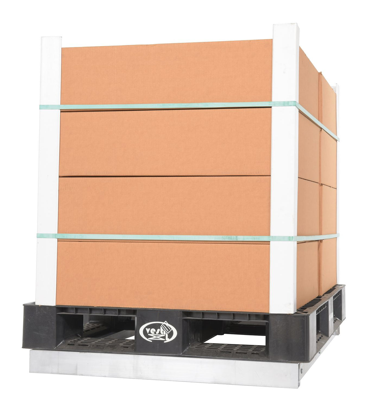 36" x 42" Aluminum Pallet Dolly w/ 6,000-lbs Capacity