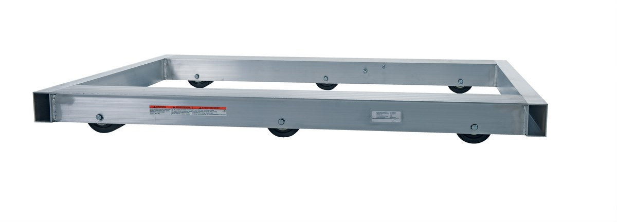 36" x 48" No Tilt Aluminum Pallet Dolly w/ 4,000-lbs Capacity