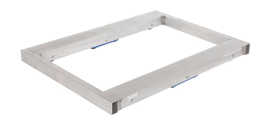 Aluminum Pallet Dolly 48" x 36" x 4.25"