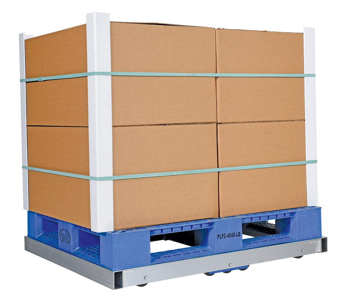 40" x 48" Aluminum Pallet Dolly w/ 8,000-lbs Capacity