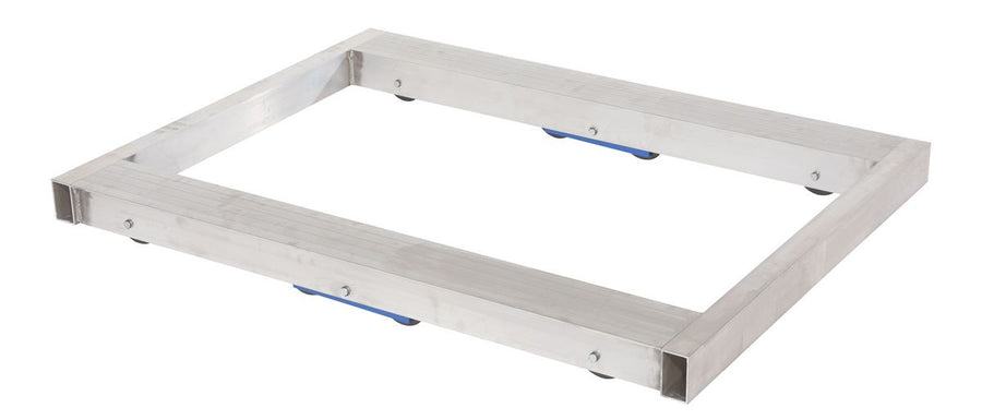 Aluminum Pallet Dolly 48" x 40" x 4.25"