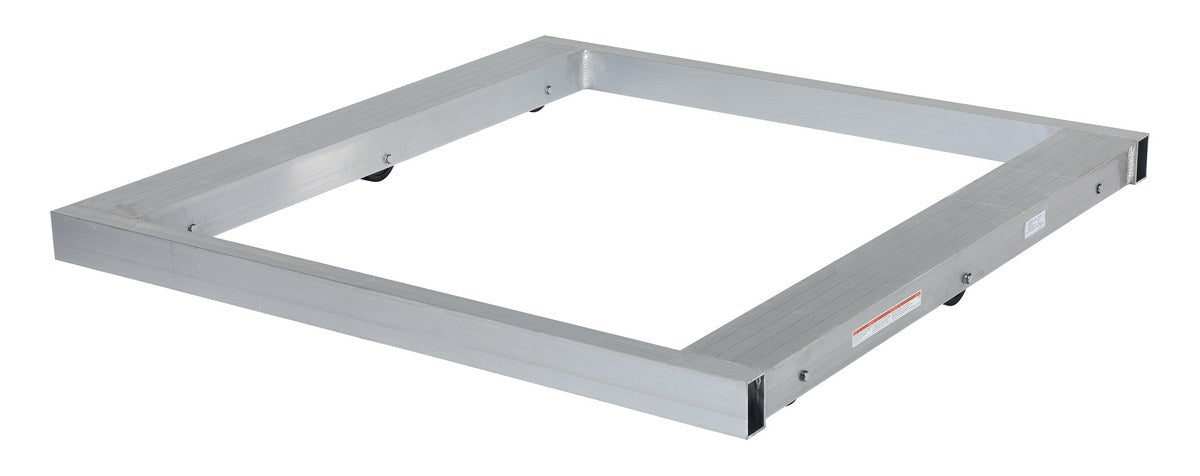 48" x 48" Aluminum Pallet Dolly w/ 4,000-lbs Capacity