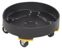 Thumbnail for DRUM DOLLY HD POLY BLACK 30 GALLON