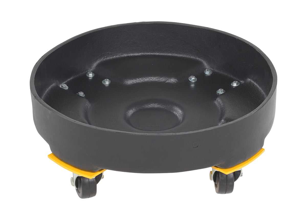 DRUM DOLLY HD POLY BLACK 30 GALLON