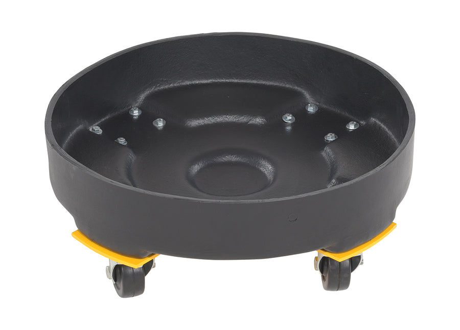 DRUM DOLLY HD POLY BLACK 30 GALLON