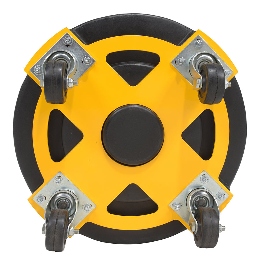 DRUM DOLLY HD POLY BLACK 30 GALLON