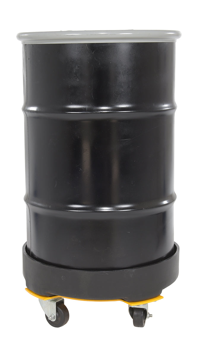 DRUM DOLLY HD POLY BLACK 30 GALLON