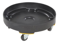 Thumbnail for DRUM DOLLY HD POLY BLACK 55 GALLON