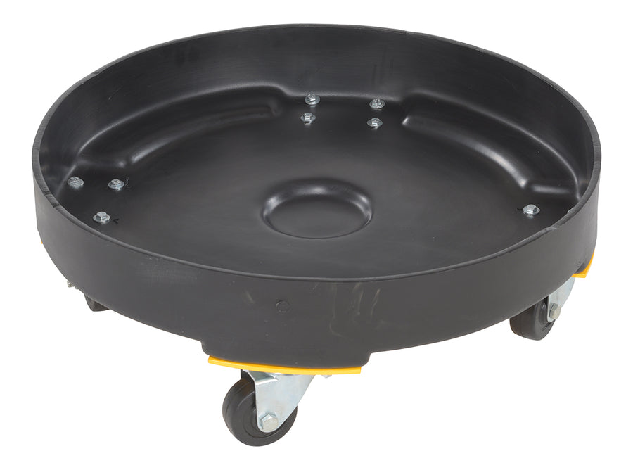 DRUM DOLLY HD POLY BLACK 55 GALLON