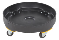 Thumbnail for DRUM DOLLY HD POLY BLACK 55 GALLON