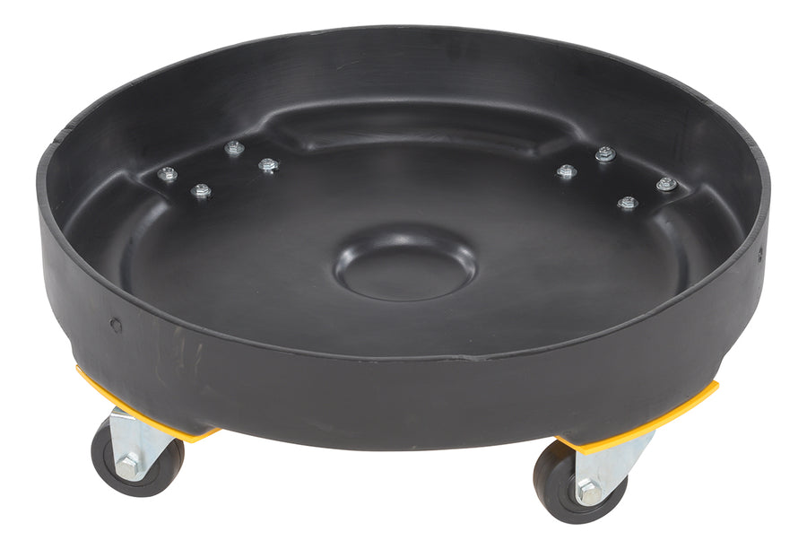 DRUM DOLLY HD POLY BLACK 55 GALLON