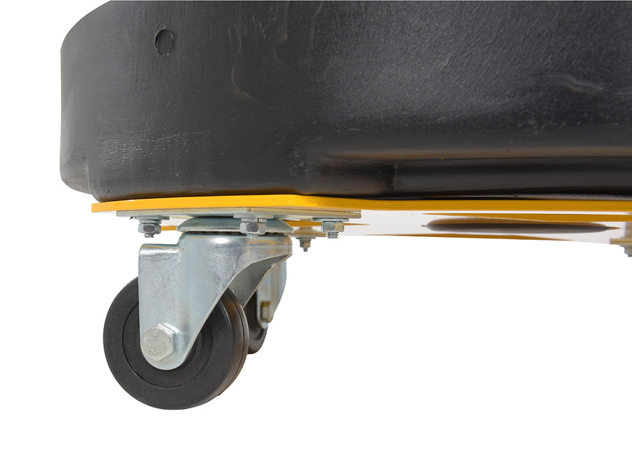 DRUM DOLLY HD POLY BLACK 55 GALLON