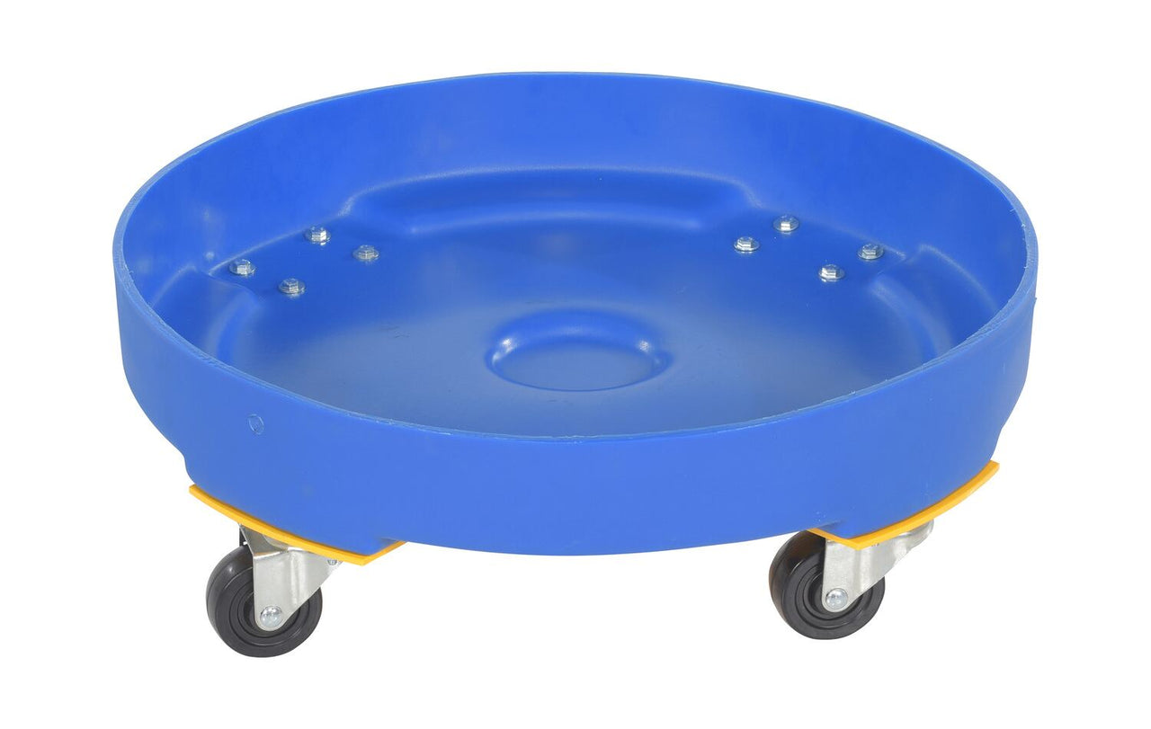 DRUM DOLLY HD POLY BLUE 55 GALLON