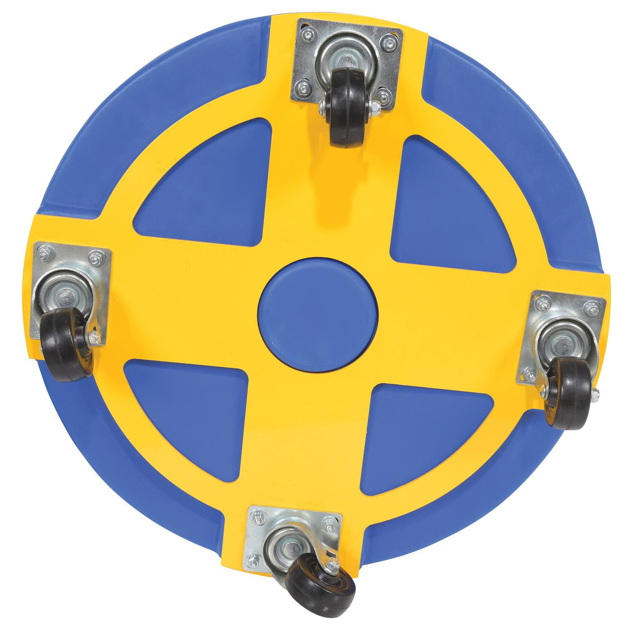 DRUM DOLLY HD POLY BLUE 55 GALLON
