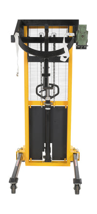 Thumbnail for Steel Manual Drum Lifter/Rotator/Transport 51-1/2 x 34 In. x 82-5/8 In. 550 Lb. Cap Yellow/Black