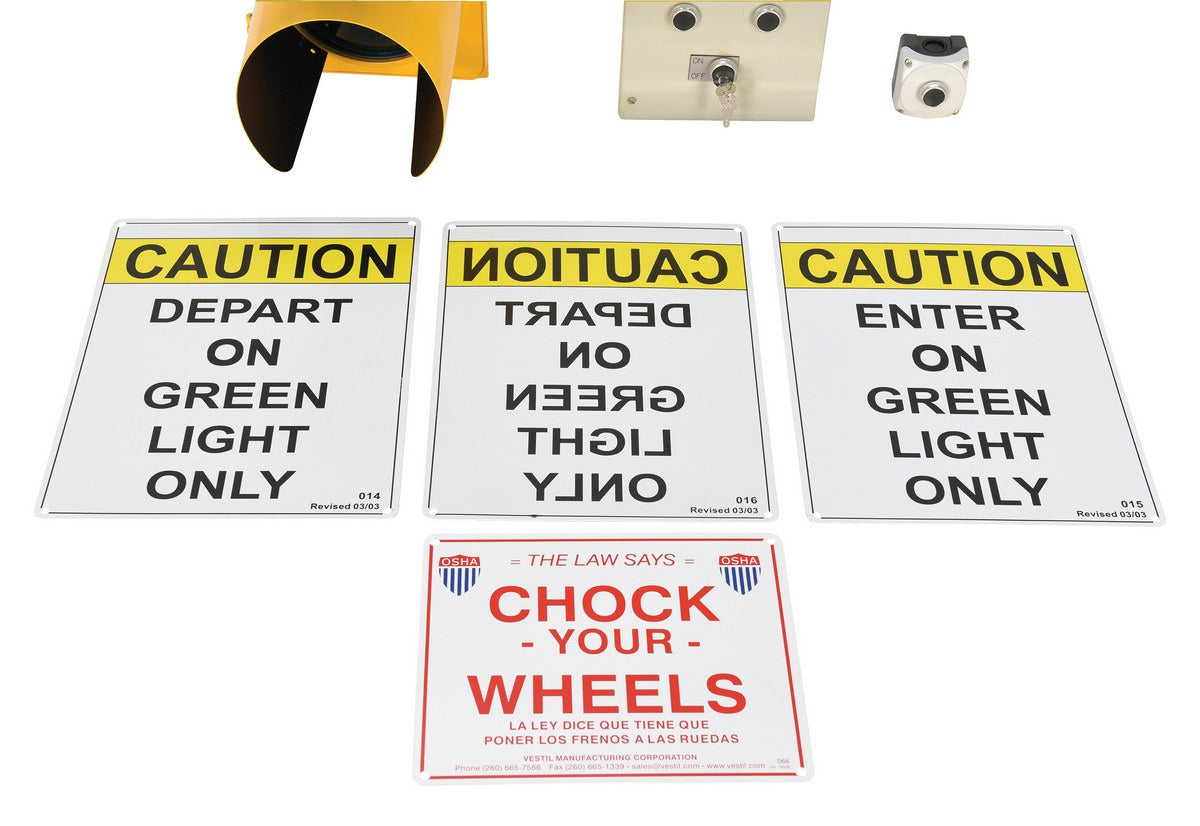 Vestil Aluminum Housing Dock Traffic System