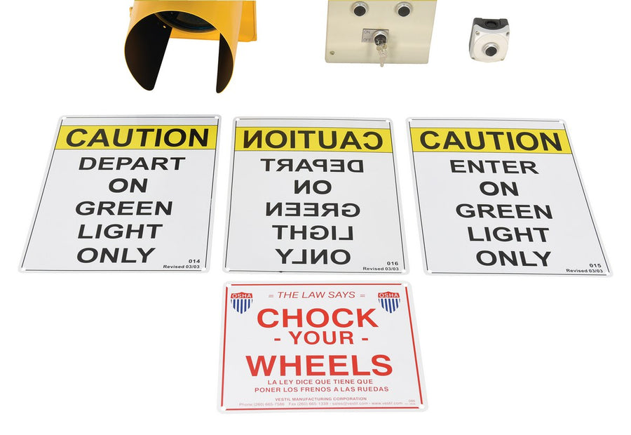 Vestil Aluminum Housing Dock Traffic System