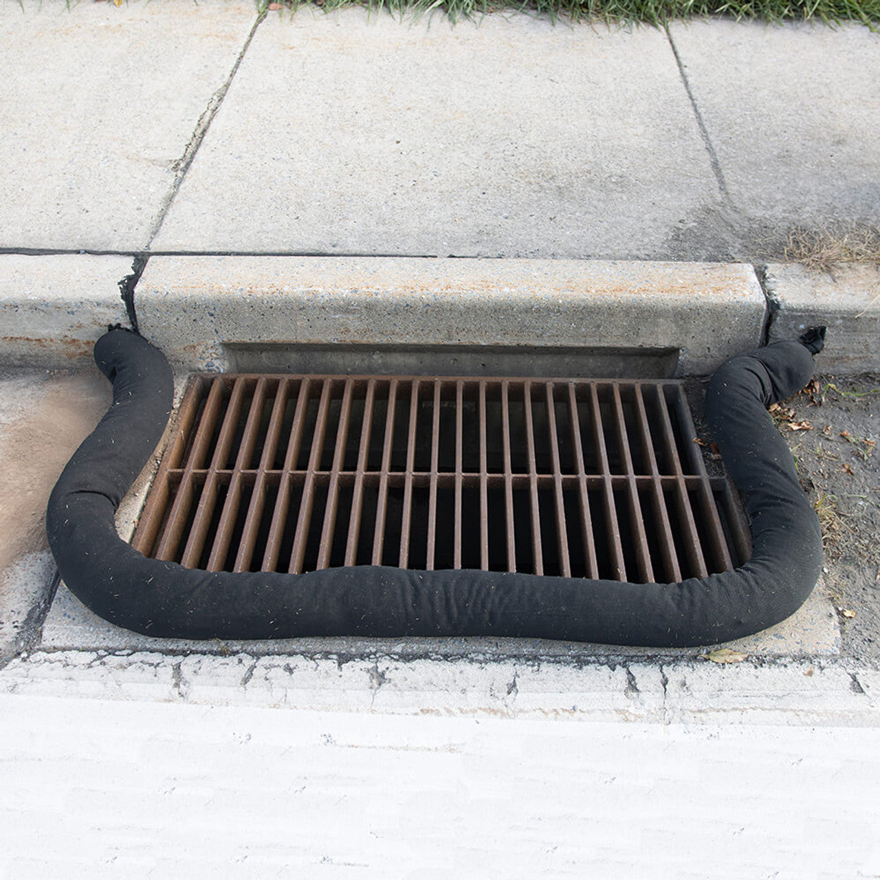 Char21™ Heavy Metal Stormwater Filter Sock, Black - 8 in. x 12 ft. (20 cm. x 3.6 m.)