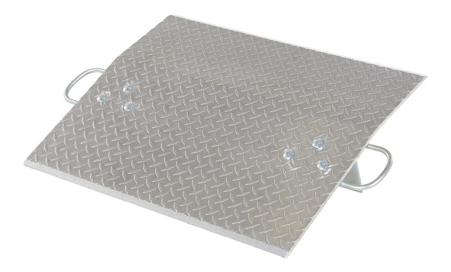 30" x 24" Aluminum Economy Dockplate - 3/8" Thick