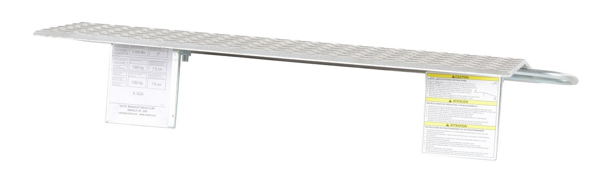 30" x 24" Aluminum Economy Dockplate - 3/8" Thick